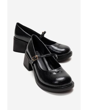 Luanda Blockabsatz Mary-Jane-Schuhe
