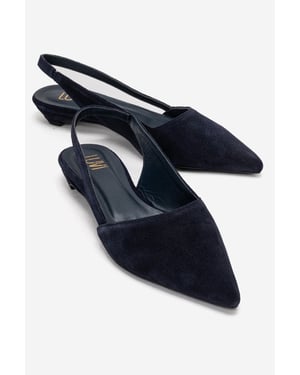 Berlina Leder-Slingback-Pumps