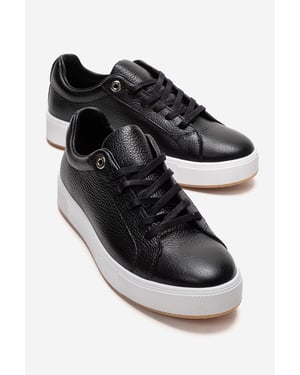 Pallen Leder Casual Sneaker