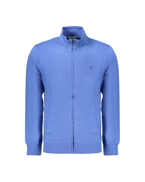 Coveri Moving Blauer Baumwoll-Hoodie für Herren