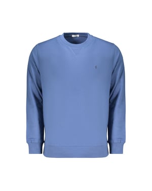Coveri Moving Blaue Baumwoll-Herren-Sweatshirt