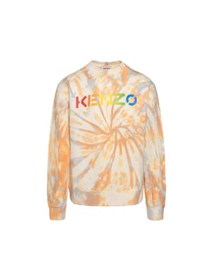 Kenzo Orange Baumwoll-Sweatshirt