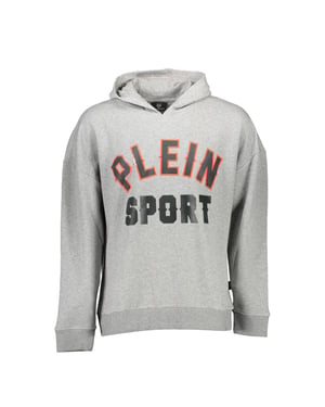 Plein Sport Grigio Baumwolle Herren Sweatshirt