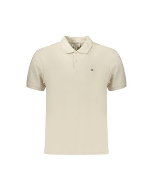 Calvin Klein Beige Baumwoll Herren Poloshirt