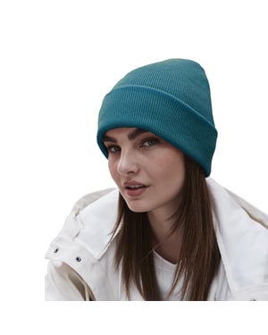 Beechfield Unisex Strickmütze für Erwachsene (Blau)