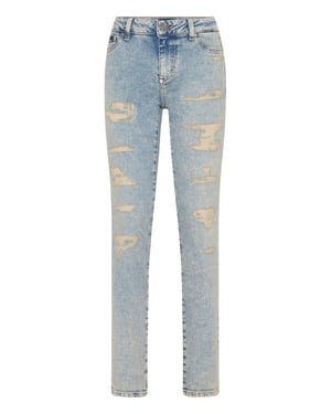 Jeggings Mit Hoher Taille