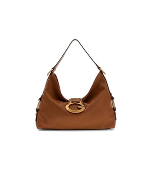 Guess Schultertasche Cognac