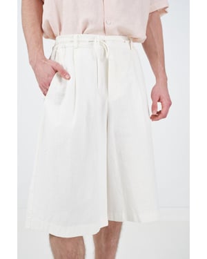 Lässige Chino-Shorts mit Kordelzugbund