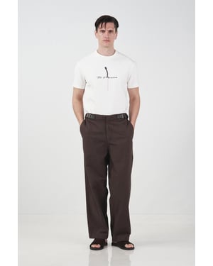 Weite Gurt-Hose