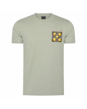 Ballin Est. 2013 Orange Backprint Shirt Grun