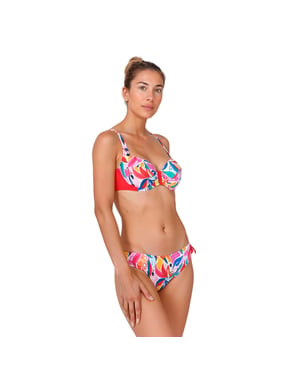 Damen-Bikini mit Bügel und verstellbaren Panties TEGB0425C
