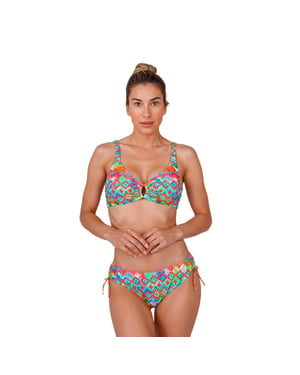 Damenbikini mit verstellbarem Cup und Panty TEGB0967C