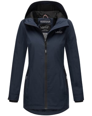 Marikoo Damen Übergangsjacke Honigbeere mit Kapuze