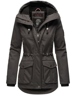 Marikoo Damen Übergangsjacke Babetaa Princess mit Kapuze