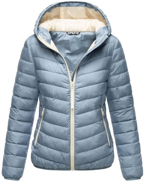 Marikoo Damen Steppjacke „Pack Mich Ein“ – leicht, faltbar & mit Kapuze