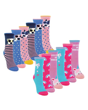 12er Pack Kinder Bambus Neuheiten Knöchelsocken mit lustigen Mustern für den Alltag