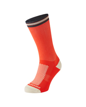 Einlagige Mid-Length Fahrradsocken für Herren und Damen