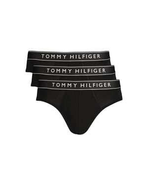 Tommy Hilfiger Schwarze Baumwoll-Herrenunterhose