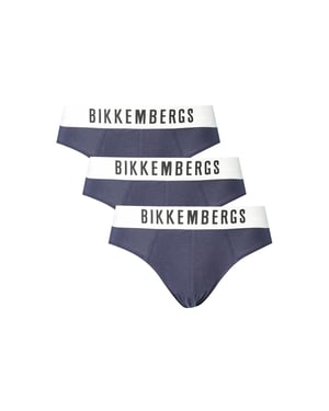 Bikkembergs Blu Polyester Herrenunterwäsche