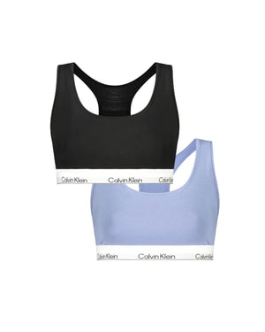Calvin Klein Blaue Baumwoll-Damenunterwäsche