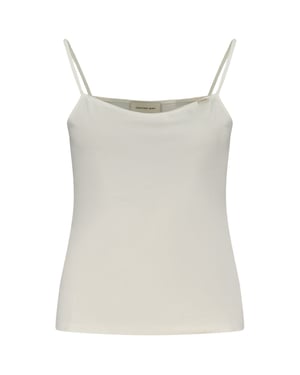 Calvin Klein Weißer Baumwolle Damen Tanktop