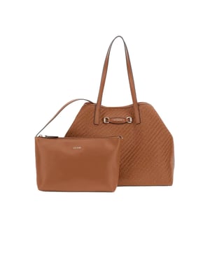 Guess Damen-Shopper-Handtaschen aus gewebtem Stoff