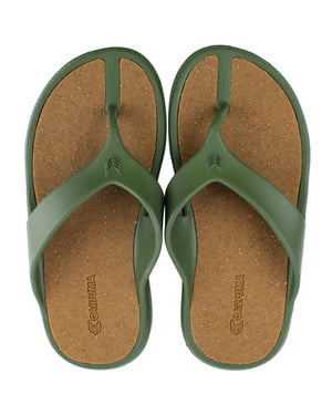Cariuma Ibitu Unisex Grüne Flip-Flops