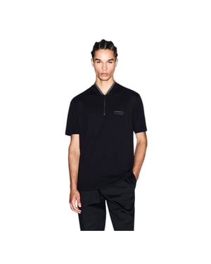 Armani Exchange Herren-Polohemd mit Signature-Design