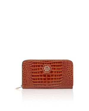 Mid-Zip Brieftasche Cocco
