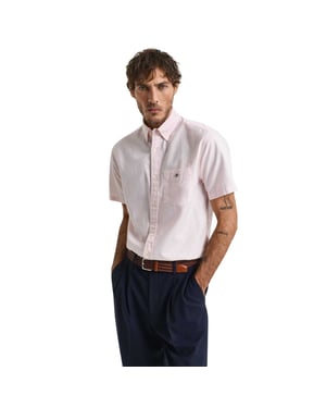 Gant - "Classic" Hemd für Herren, Oxford-Stil, kurzärmlig (Pink)