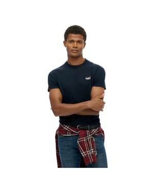 Superdry Essential-T-Shirt für Herren - Blau