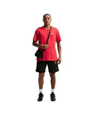 Nike - "Club" T-Shirt für Herren (Rot/Weiß)