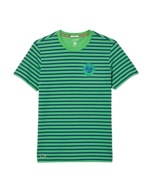 Lacoste - "Roland Garros Edition" T-Shirt für Herren/Damen Unisex (Blau)