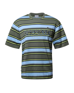 Lacoste - T-Shirt für Herren, Baumwolle, kurzärmlig (Khakigrün)