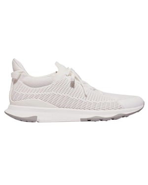 FitFlop - "Vitamin FFX" Sneaker für Herren/Damen Unisex, Jerseyware, Wasserbeständig (Weiß/Grau)