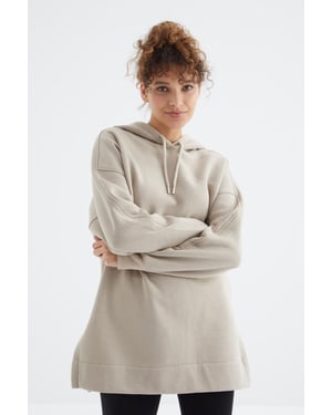 Übermaß Kapuzenpullover mit Tasche