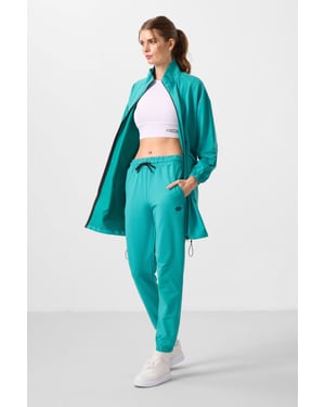 Damen Strick Trainingsanzug Set