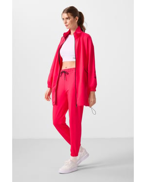 Damen Strick Trainingsanzug Set