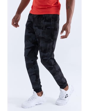 Herren Camouflage Slim Fit Sweatpants