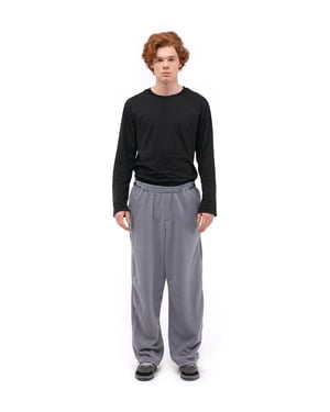 Herren Relaxed Fit Weite Beinform Pull-On-Hosen