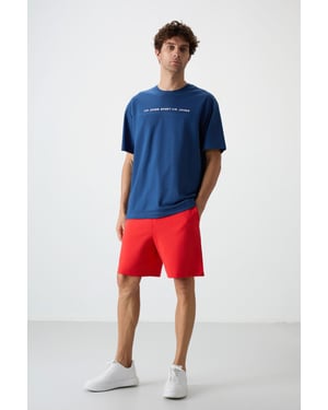 Herren Sweat-Shorts aus Baumwoll-Polyester