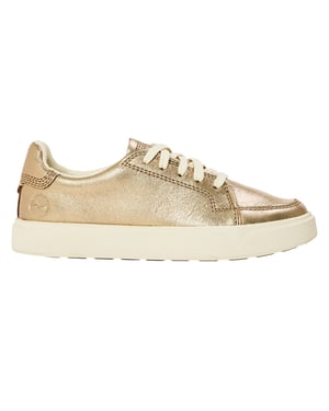 Timberland - Sneaker für Damen, Leder (Gold metallic)