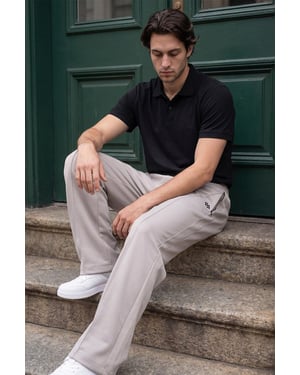 Herren Farbblockierte Palazzo-Hosen