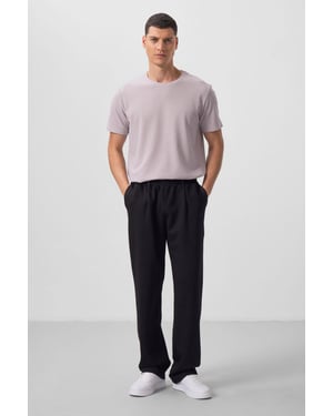 Herren Palazzo-Hosen mit weitem Bein