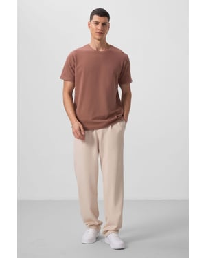 Herren Palazzo-Hosen mit weitem Bein