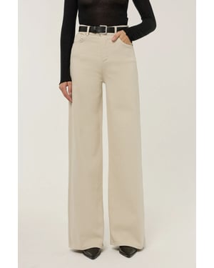 Hohe Taille Weite Beinen Jeans