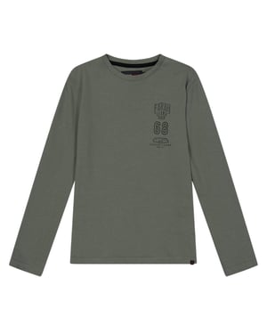 Farah - T-Shirt für Kinder, Langärmlig (Grün)