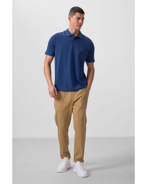 Herren Chinos mit geradem Bein aus Gabardine