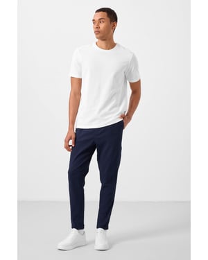 Herren Gerade-Schnitt Gabardine Chinos