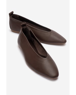 Jenas Leder-Ballerina (Damen)
